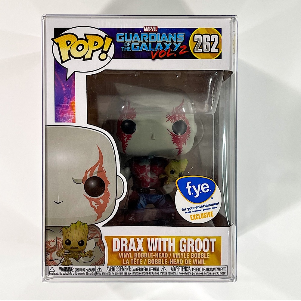 Marvel Guardians of the Galaxy Vol. 2 DRAX WITH GROOT #262 Funko Pop! Exclusive